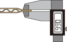 Measure the material thickness